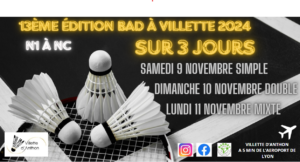 Lire la suite à propos de l’article La 13ème édition du « Bad à Villette d’Anthon »